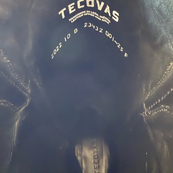 UPDATED - Tecovas The Abby - Black Embroidered Women's Cowboy Boots - Picture 6 of 7